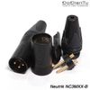 Neutrik NC3MXX-B - NC3FXX-B /XLR Gold Contacts