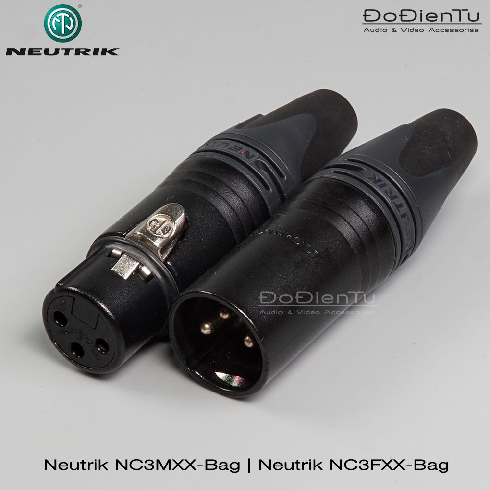 Neutrik NC3MXX-Bag- NC3FXX-Bag