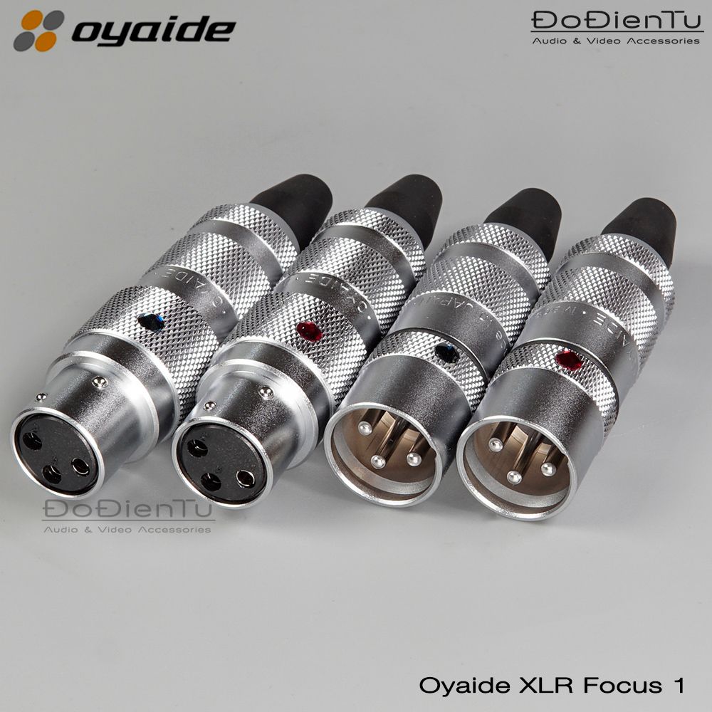 Oyaide Focus 1 - XLR Plugs