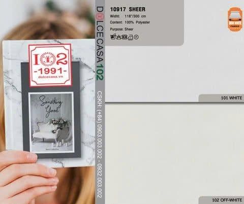 10917 vải màn rèm gió SOMETHING GOOD 2 màu copyright 2020