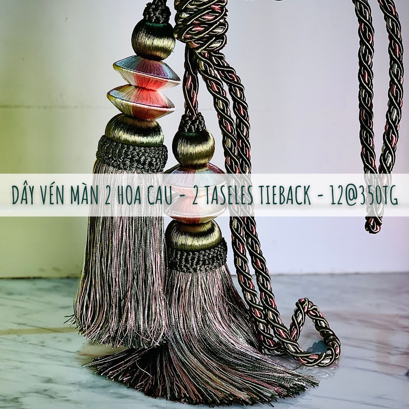 Dây Vén Màn Rèm Cửa DOLCE CASA