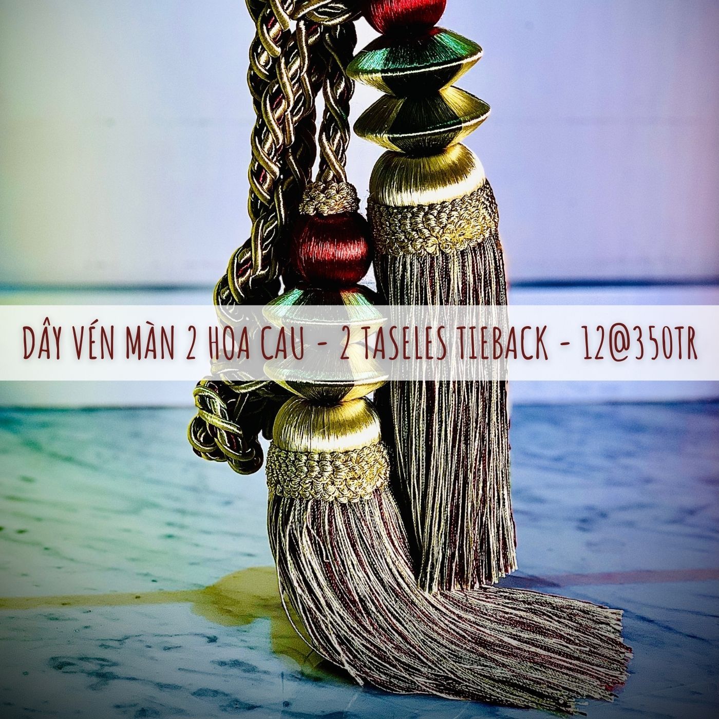 Dây Vén Màn Rèm Cửa DOLCE CASA