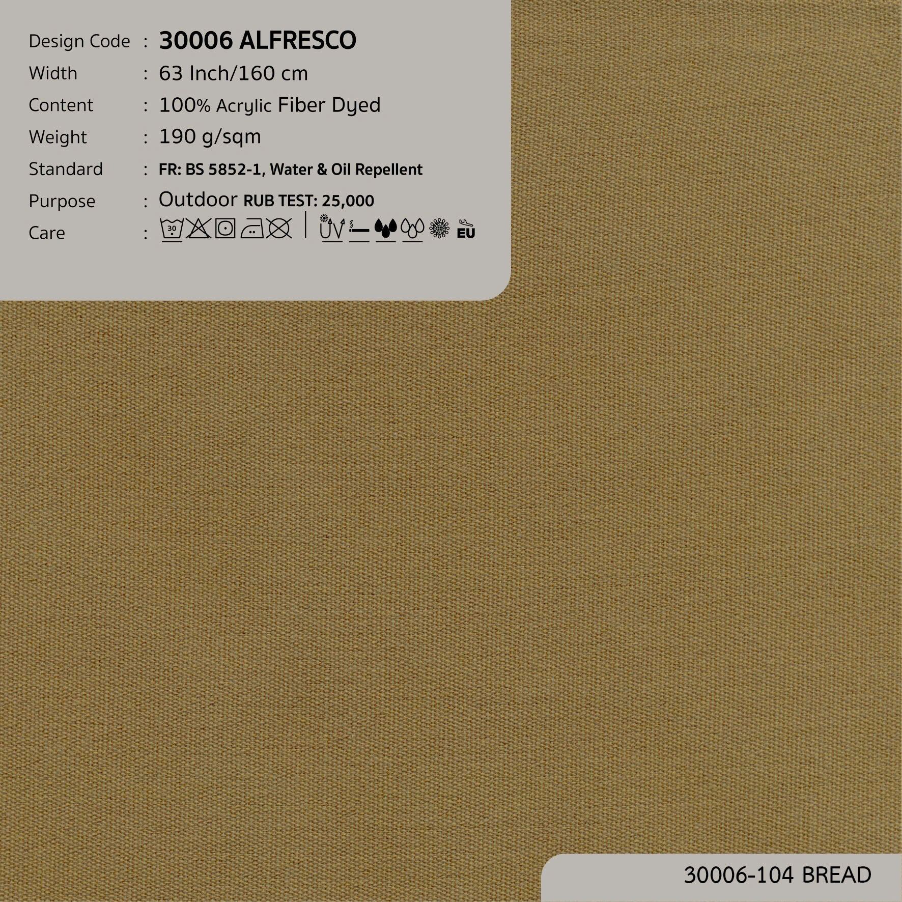 30006 vải ngoài trời ALFRESCO tại nhà máy
