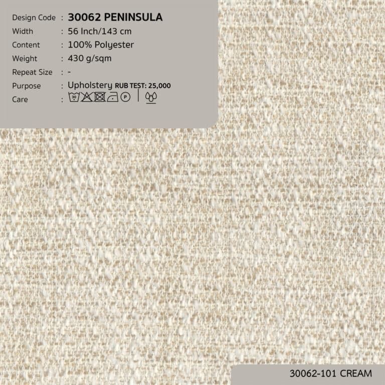 30062 vải bọc nệm ghế PENINSULA 1 màu copyright 2011