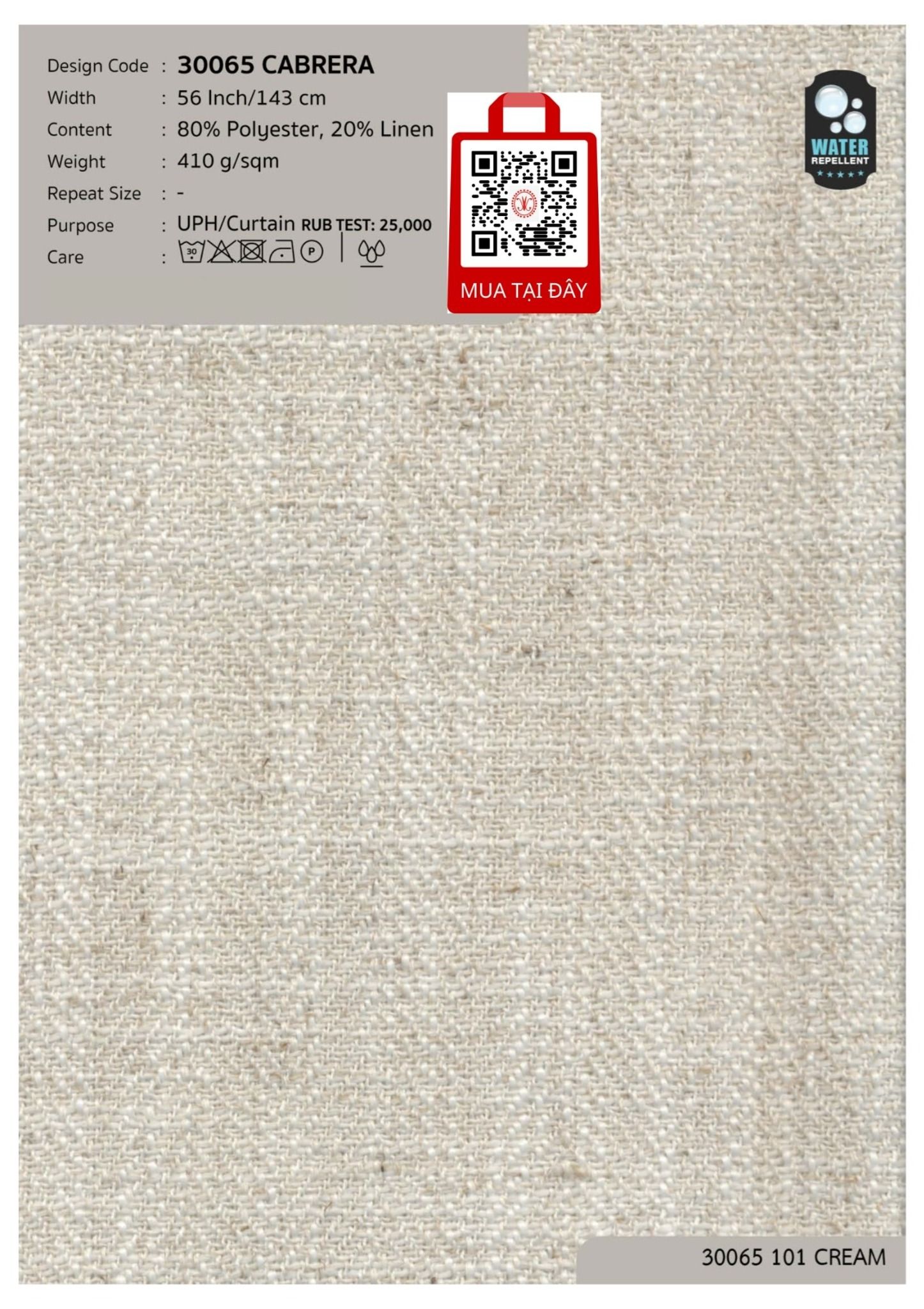 Vải đa chức năng may màn 2024 LINEN LOOKS
