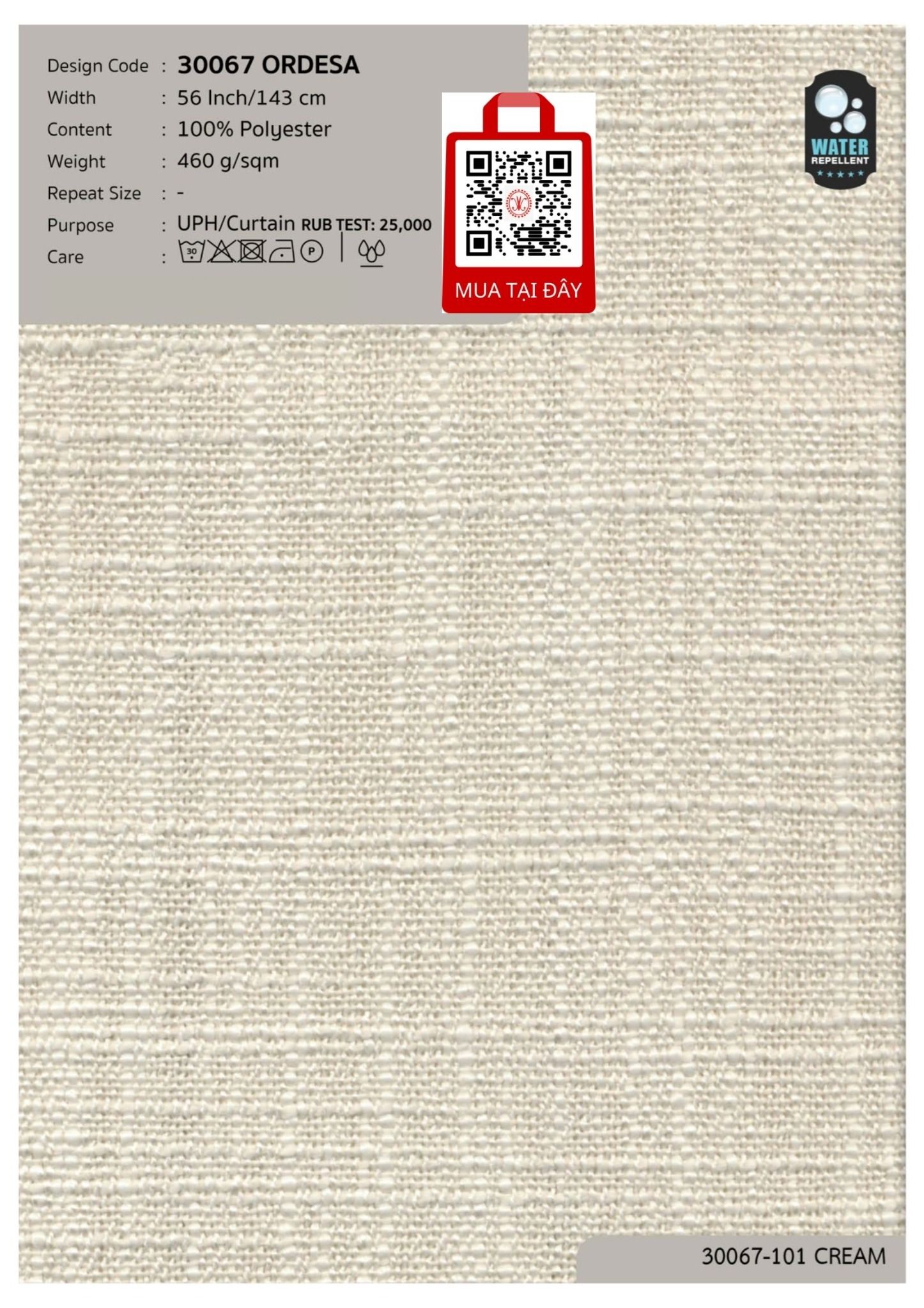 Vải đa chức năng may màn 2024 LINEN LOOKS