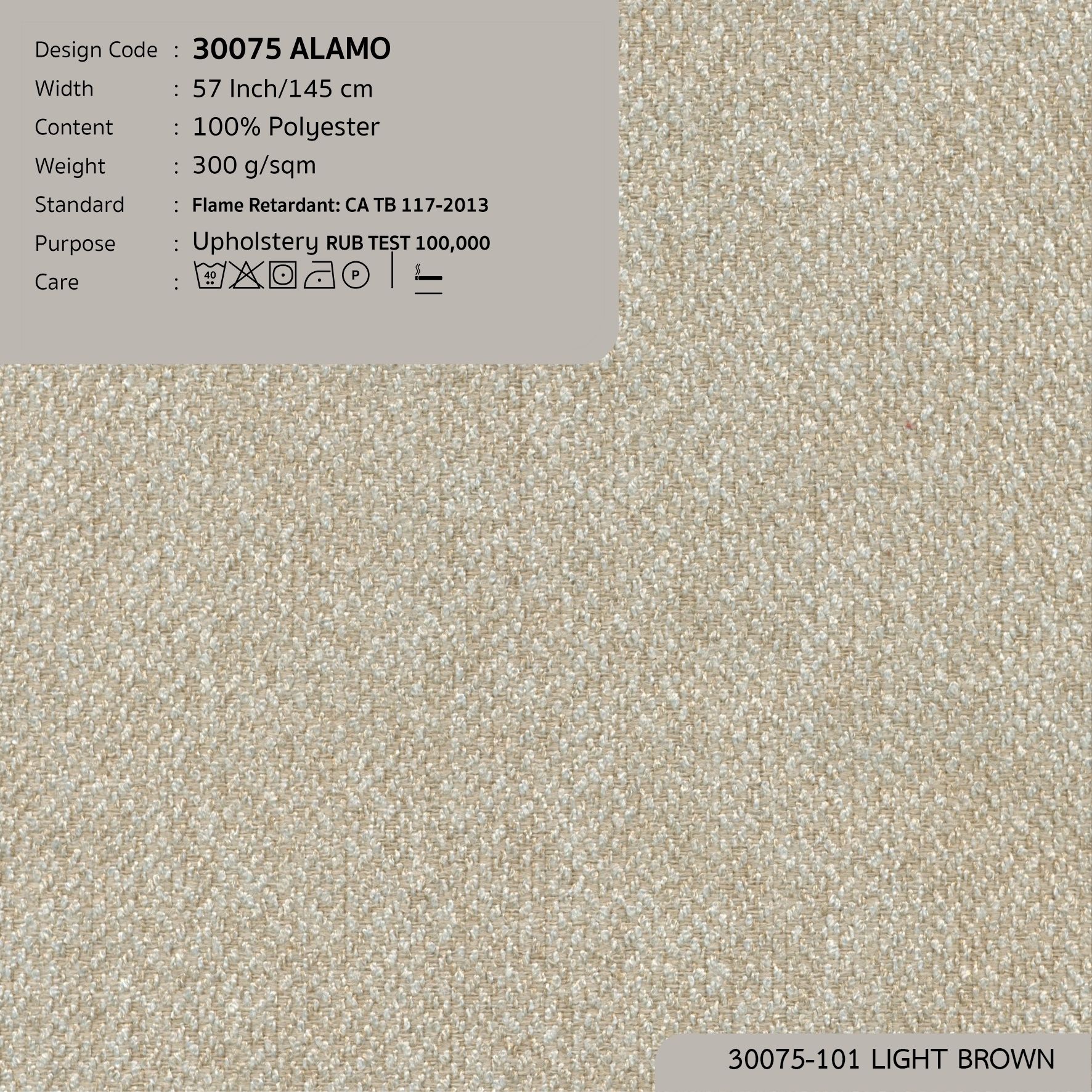 30075 ALAMO vải nội thất có sẵn tại nhà máy