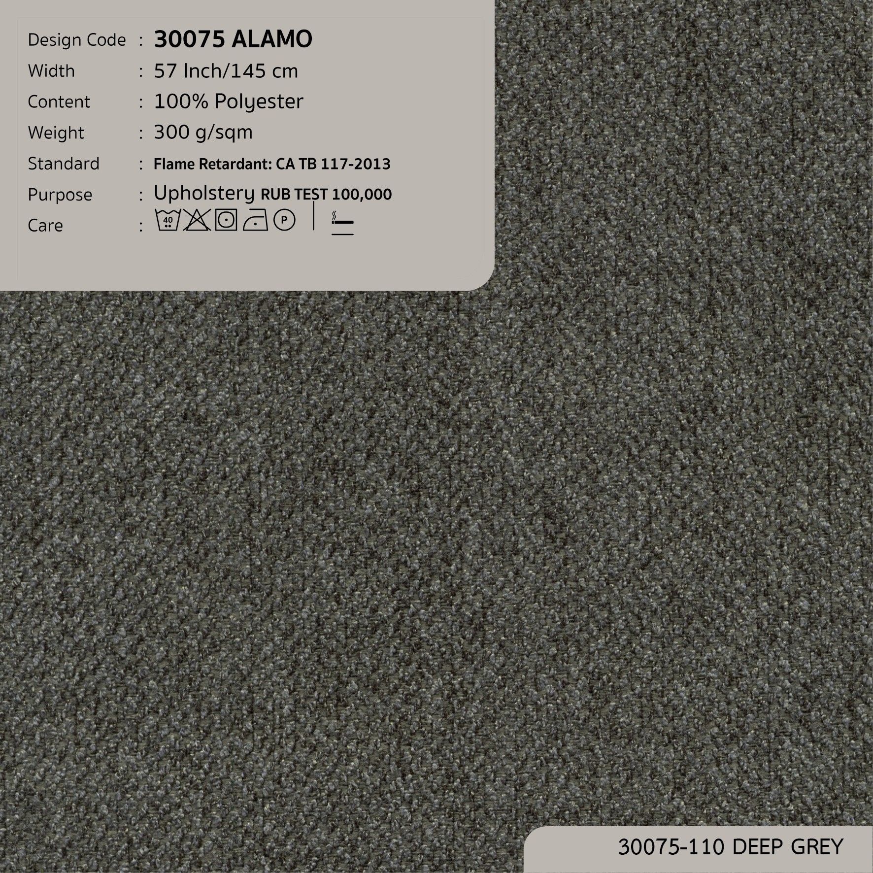  30075 ALAMO vải nội thất có sẵn tại nhà máy 