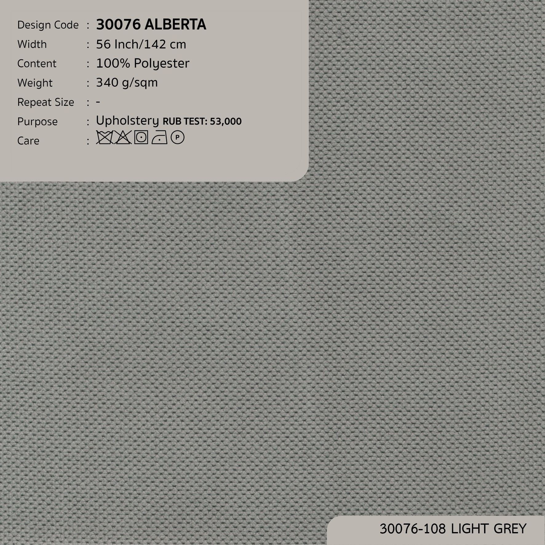 30076 vải bọc nệm ghế ALBERTA tại DOLCE Gallery