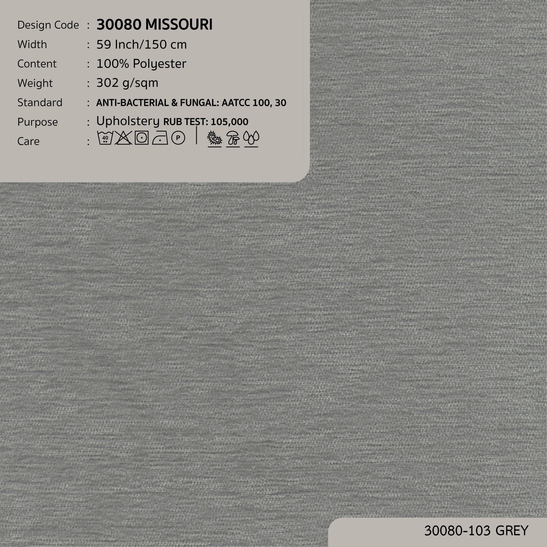 30080 vải bọc nệm ghế MISSOURI tại nhà máy