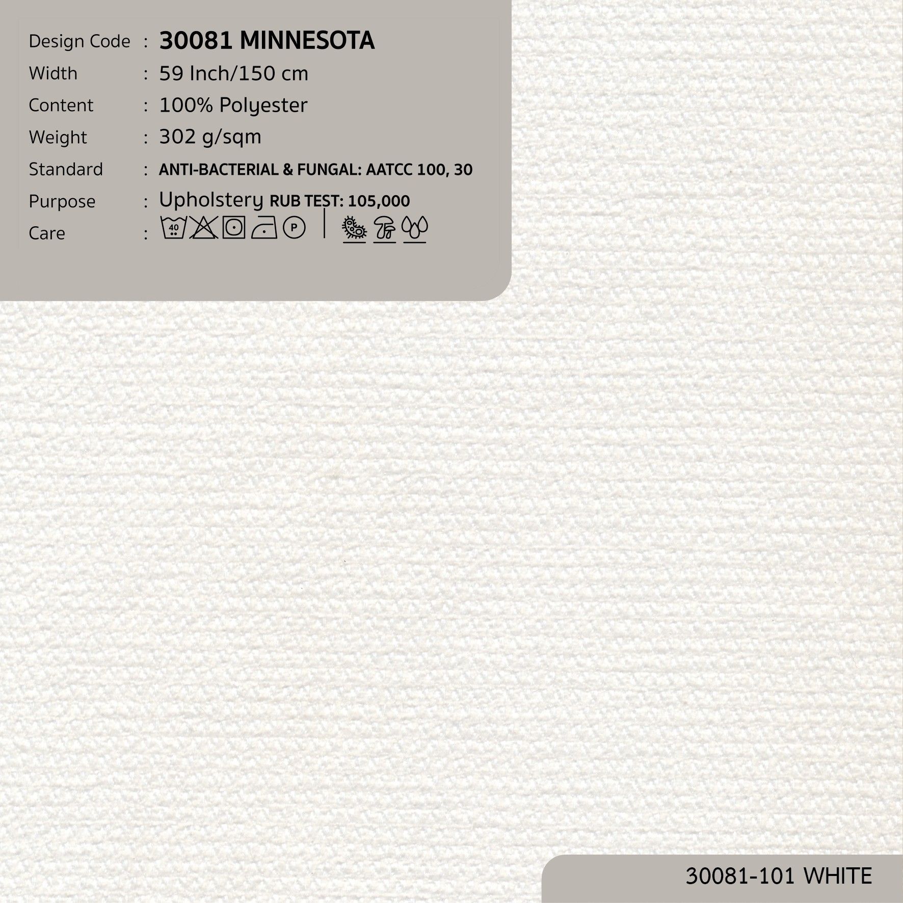 30081 vải bọc nệm ghế MINNESOTA tại nhà máy