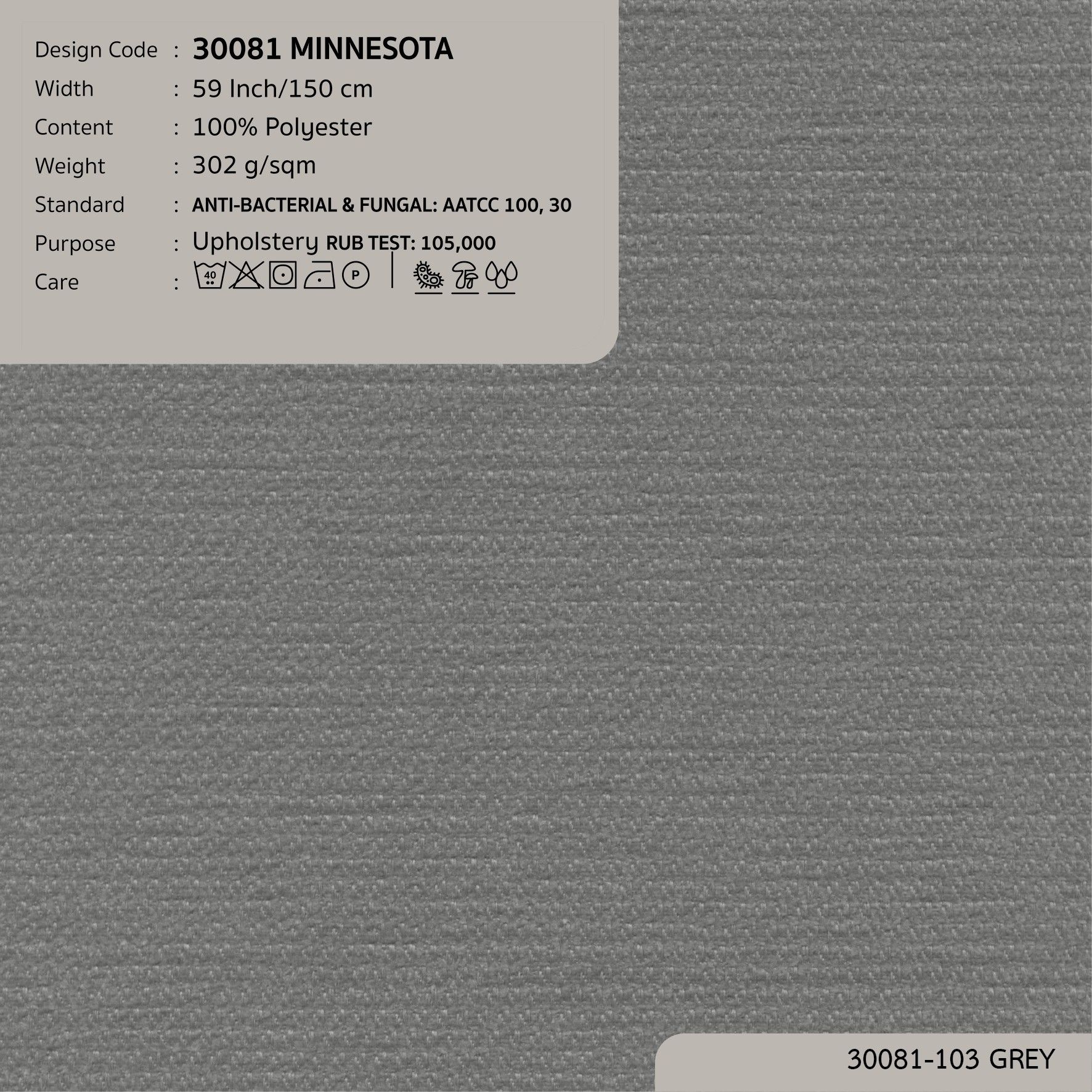 30081 vải bọc nệm ghế MINNESOTA tại nhà máy