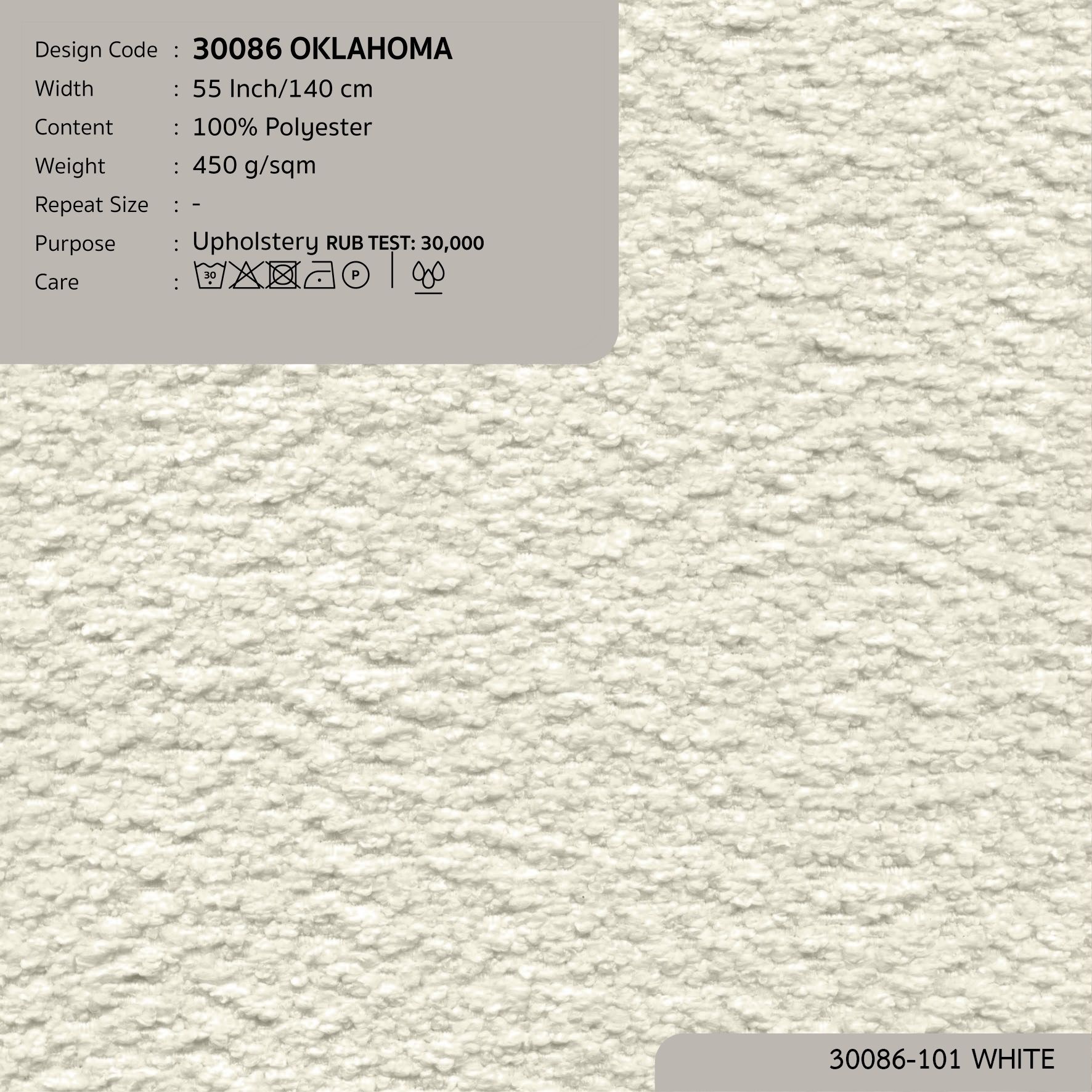30086 vải bọc nệm ghế OKLAHOMA tại DOLCE Gallery