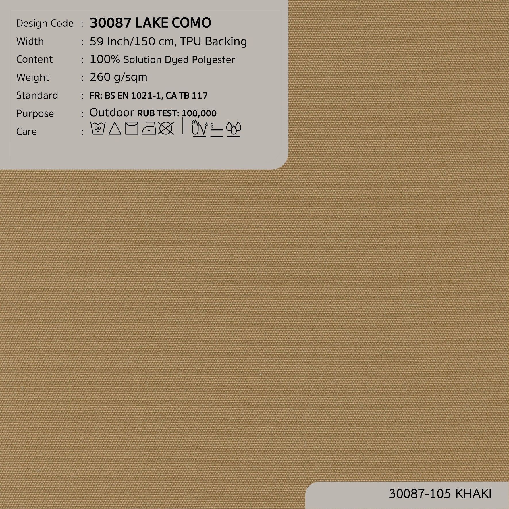 30087 vải ngoài trời LAKE COMO tại DOLCE Gallery
