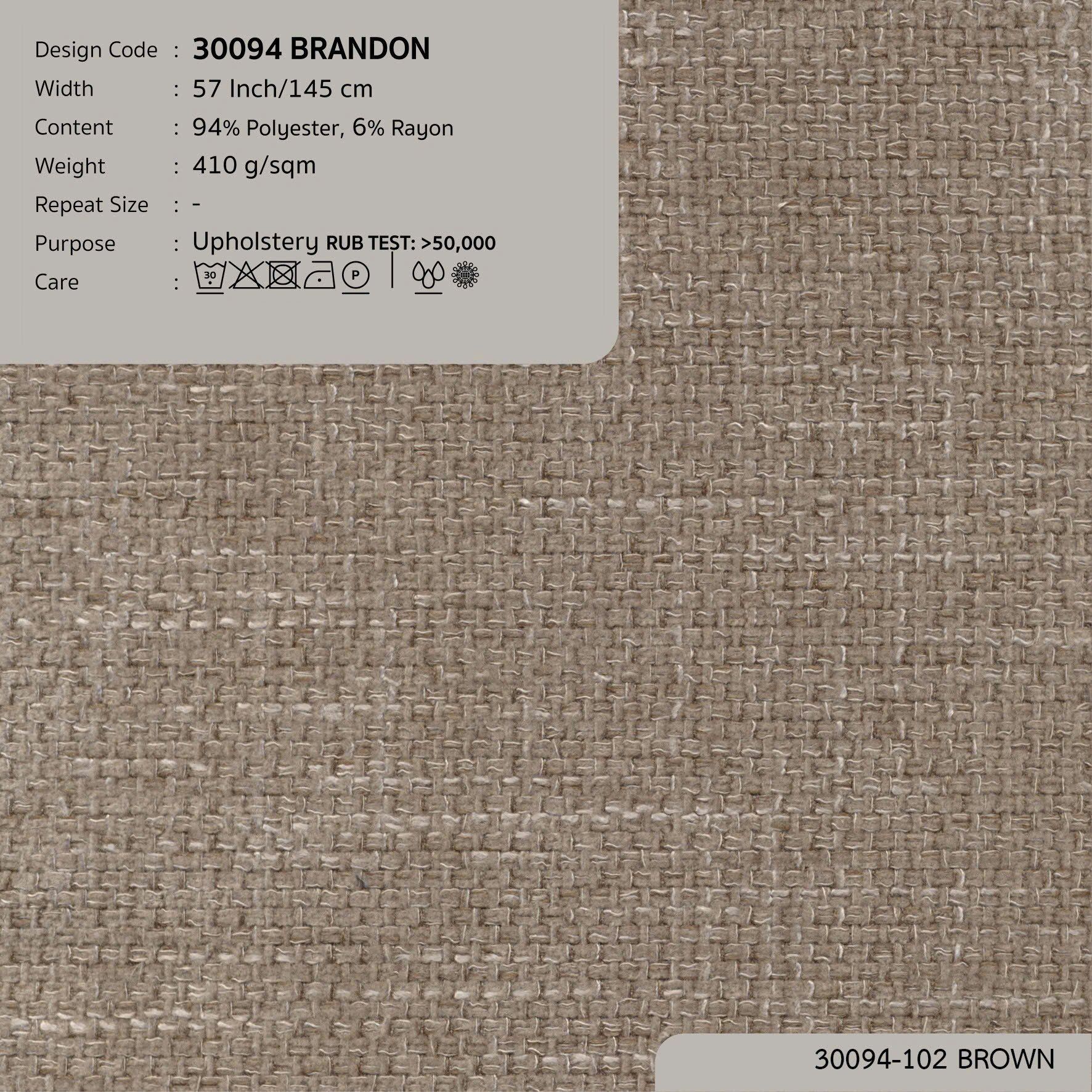 30094 vải bọc nệm ghế BRANDON tại nhà máy