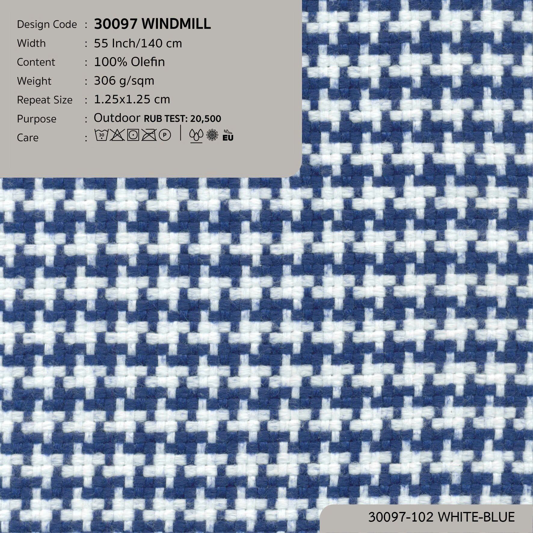 30097 vải ngoài trời WINDMILL tại nhà máy