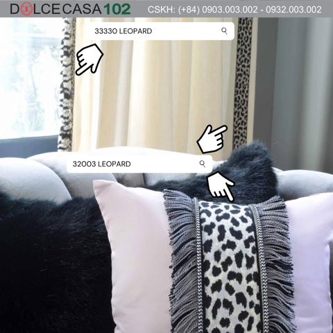 LEOPARD plus 2019 dây trang trí của NTK Bambi Sloan có sẵn tại nhà máy