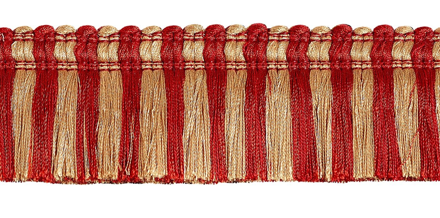 MOSS FRINGES 2024 dây viền tua rua 33001 phối 2 màu có sẵn tại nhà máy