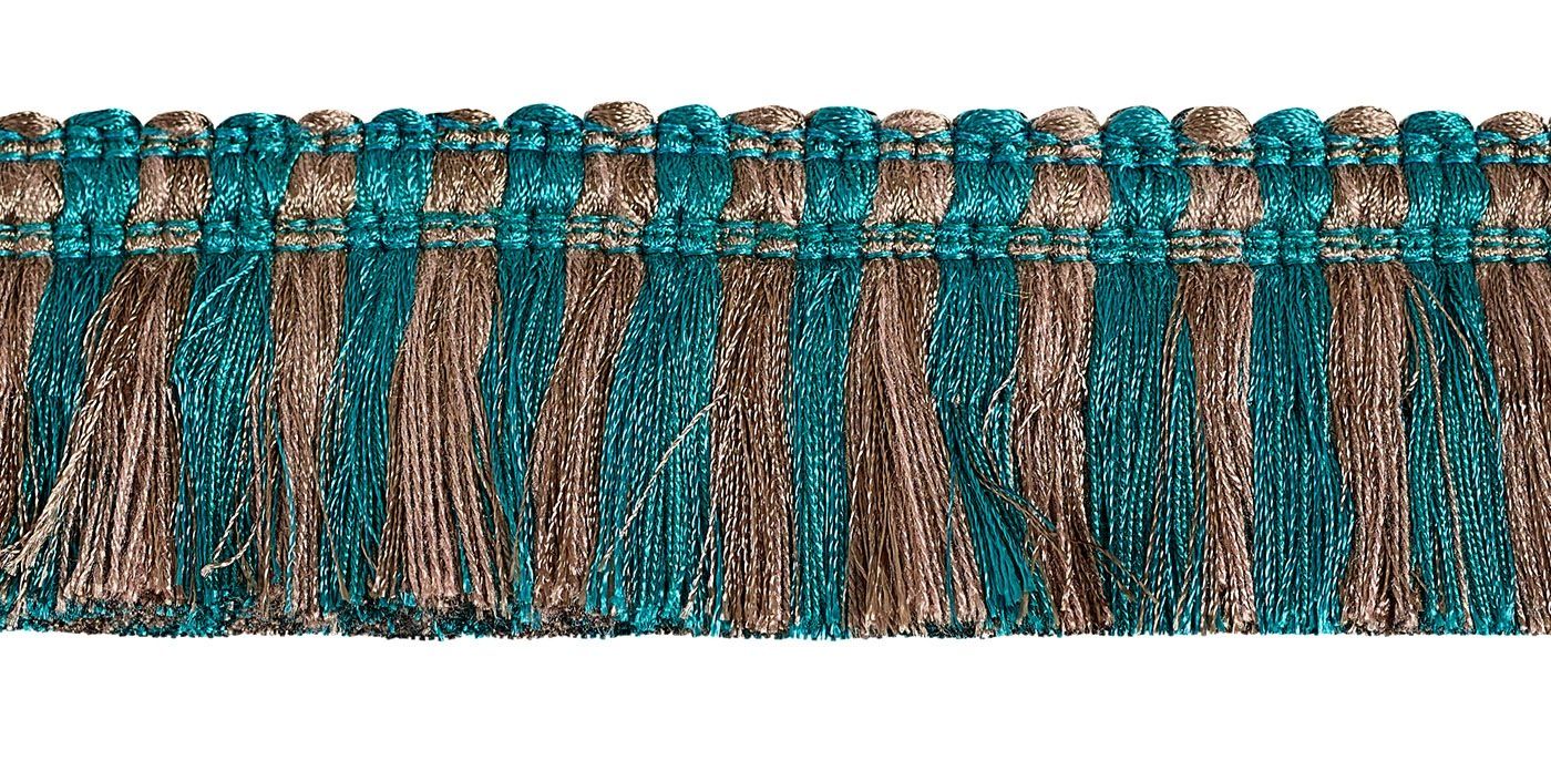 MOSS FRINGES 2024 dây viền tua rua 33001 phối 2 màu có sẵn tại nhà máy
