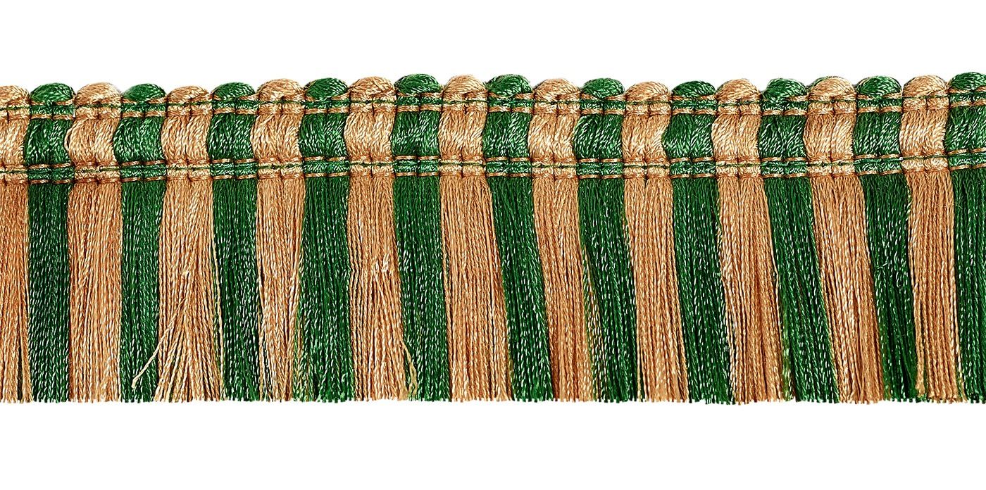 MOSS FRINGES 2024 dây viền tua rua 33001 phối 2 màu có sẵn tại nhà máy