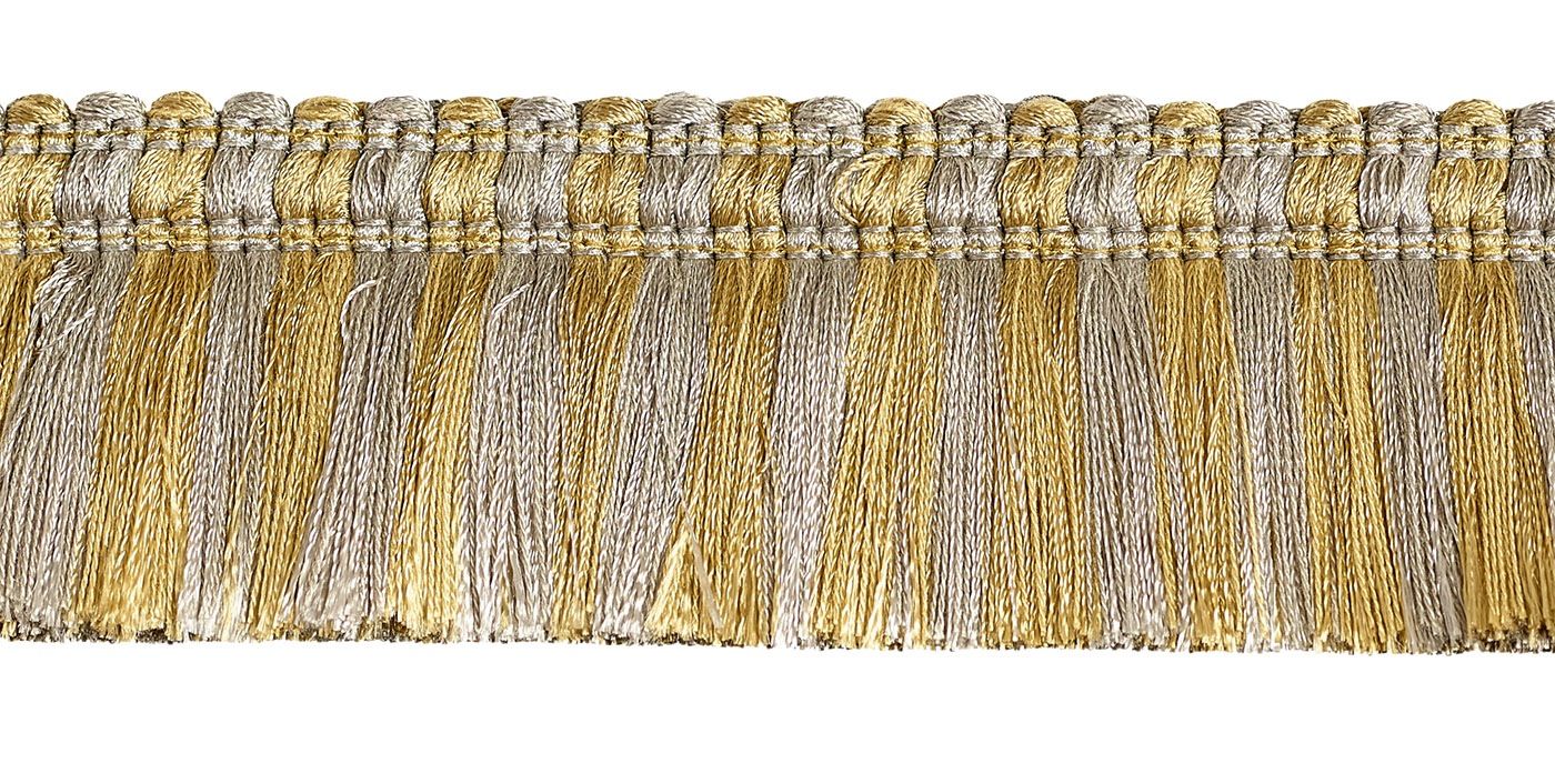 MOSS FRINGES 2024 dây viền tua rua 33001 phối 2 màu có sẵn tại nhà máy