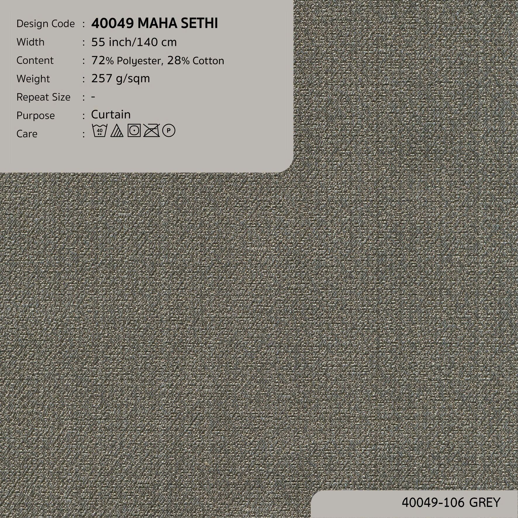 40049 vải màn rèm cửa MAHA SETHI tại DOLCE Gallery