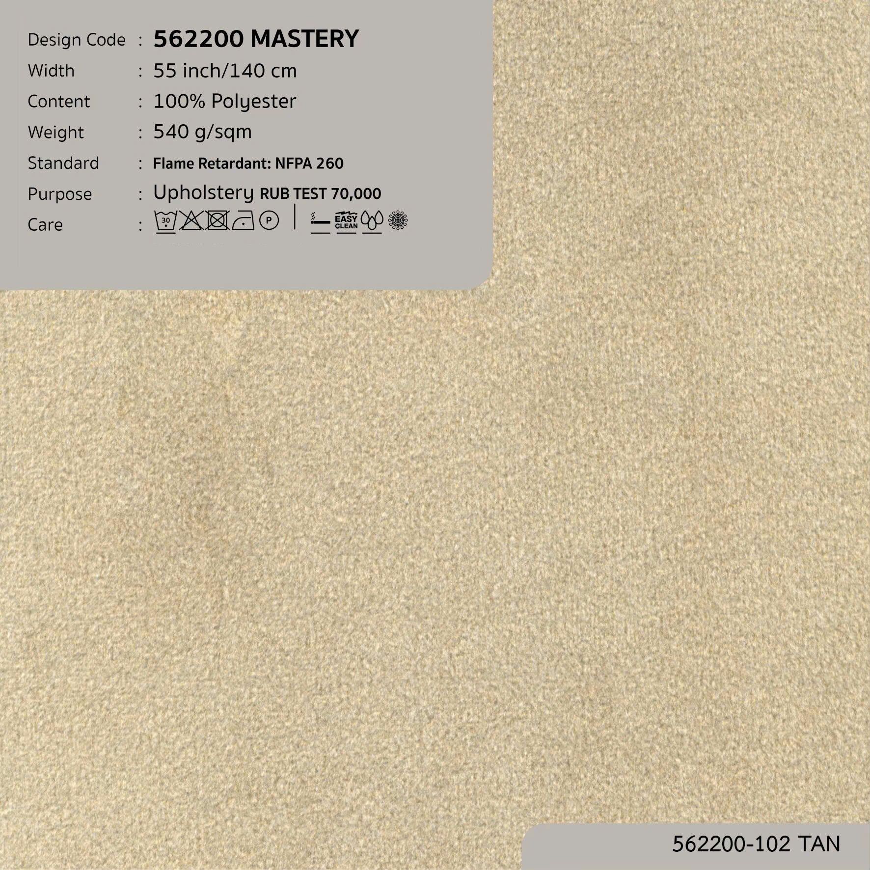 562200 vải bọc nệm ghế MASTERY tại nhà máy