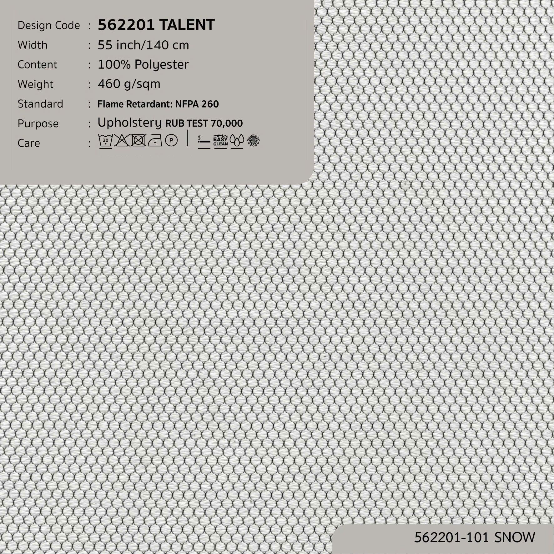 562201 vải bọc nệm ghế TALENT tại DOLCE Gallery
