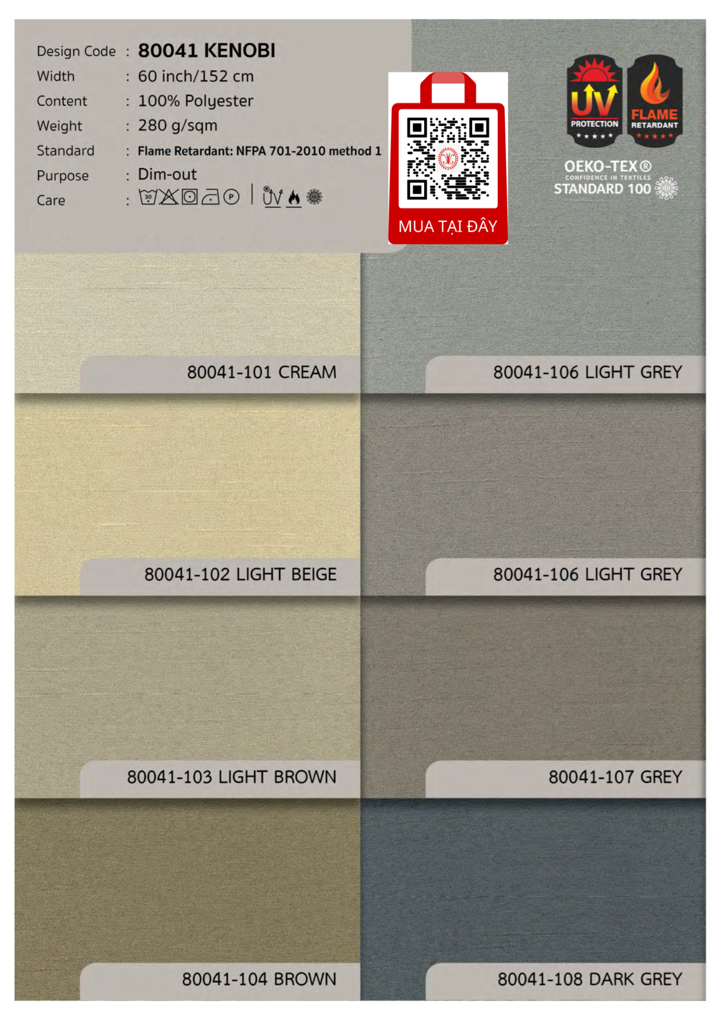Vải Giảm Sáng 90% Dim-Out 2024 GLOAMING