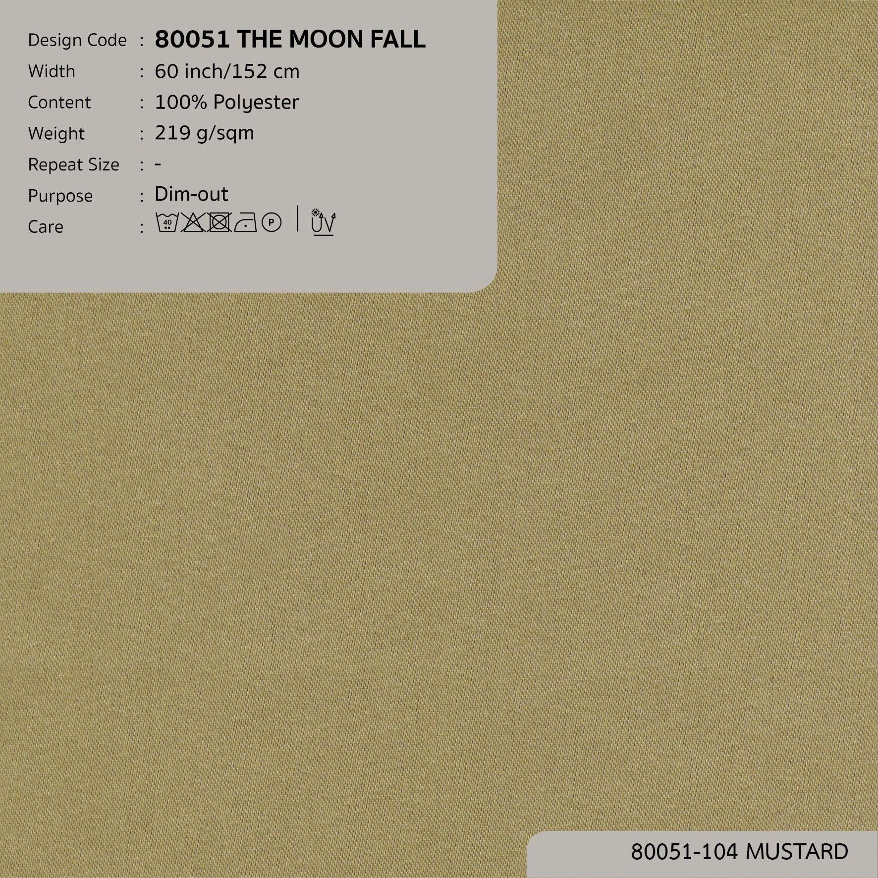 80051 vải giảm sáng THE MOON FALL tại DOLCE Gallery