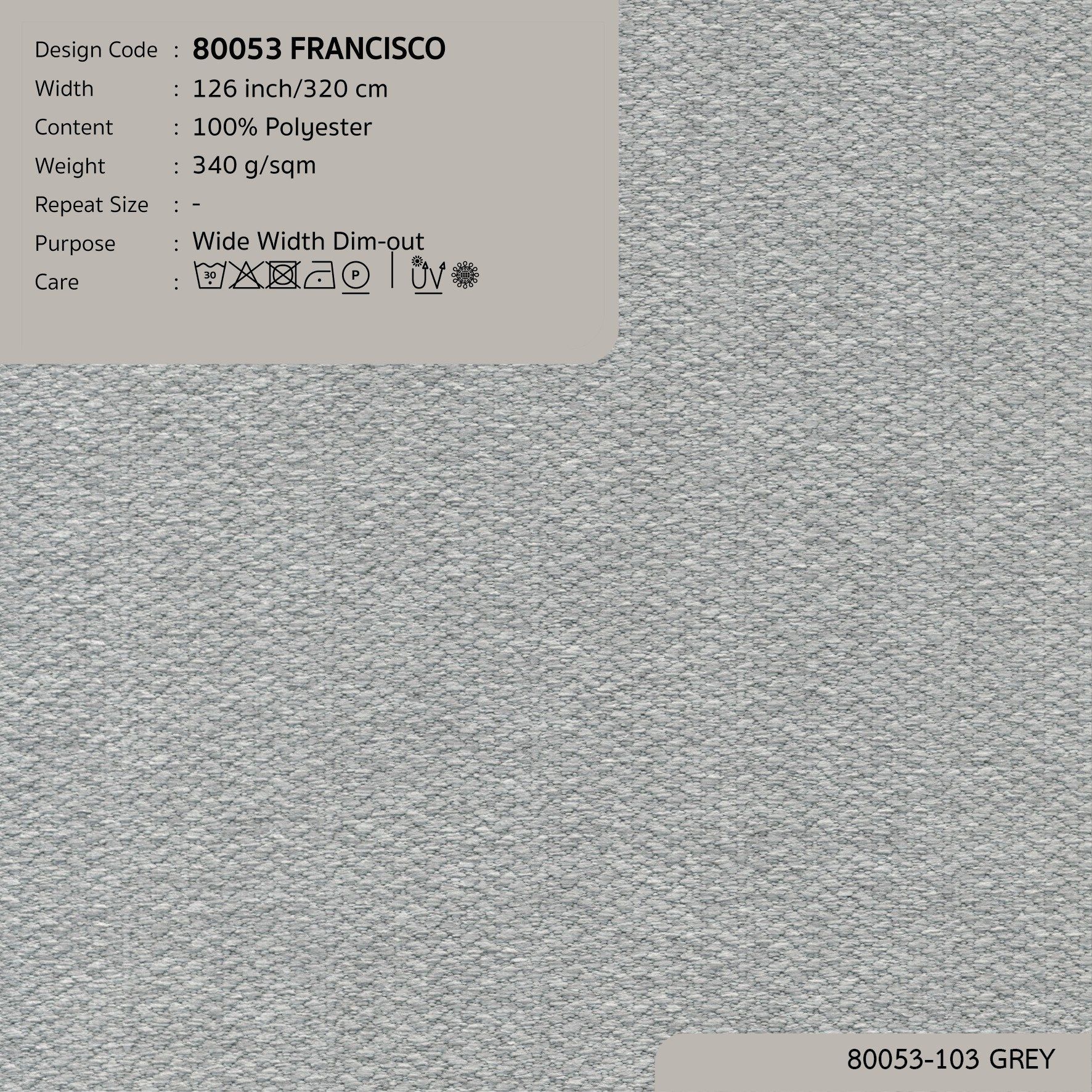80053 vải giảm sáng FRANCISCO tại DOLCE Gallery