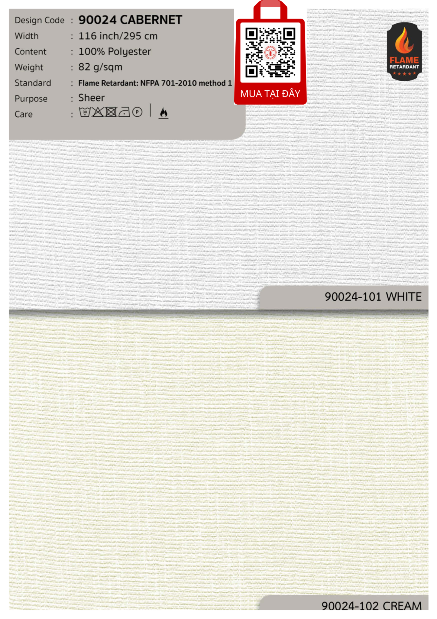 Vải màn rèm gió 2024 Something Precious Sheer And Voile Fabrics I