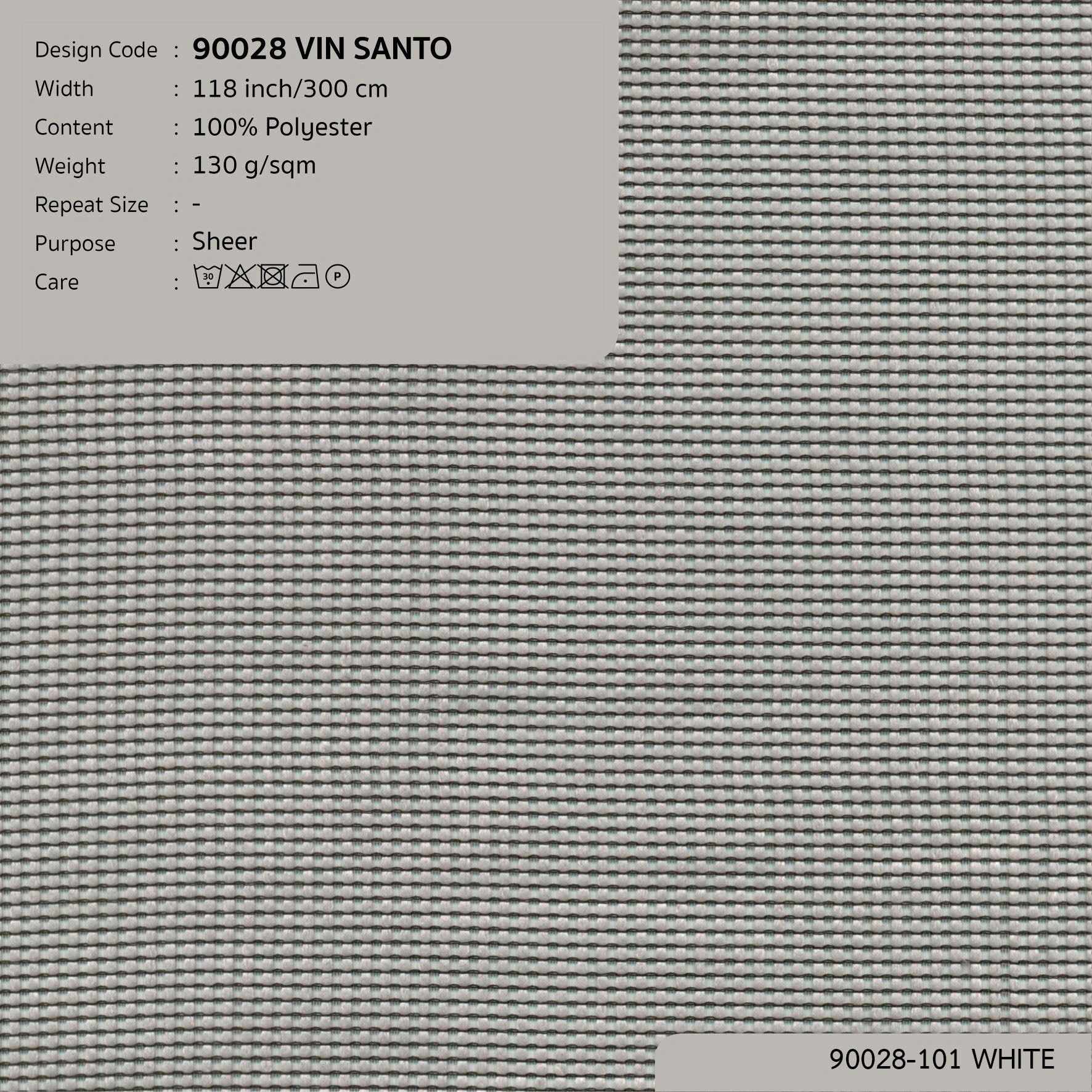 90028 vải màn rèm gió VIN SANTO tại DOLCE Gallery