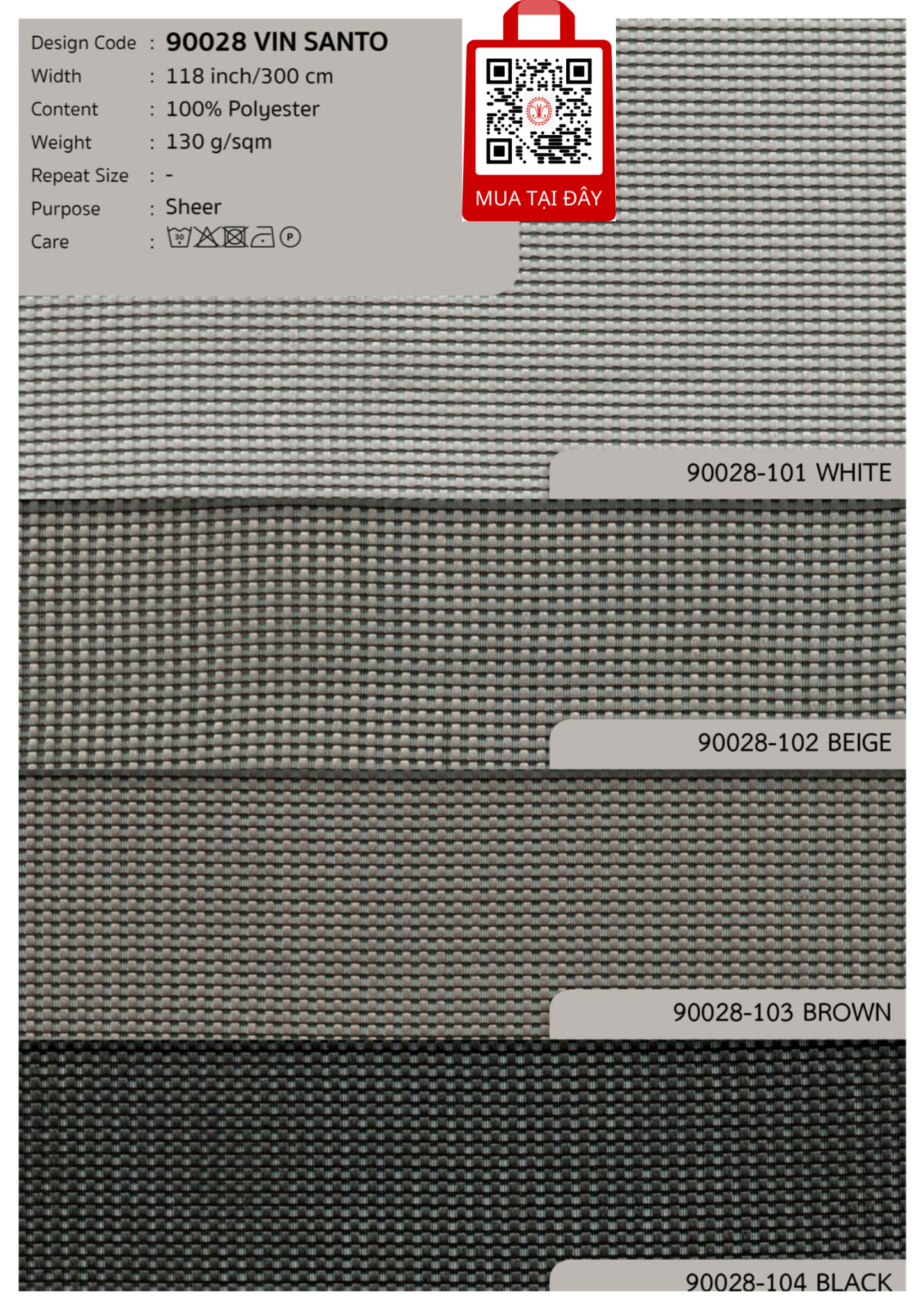 Vải màn rèm gió 2024 Something Precious Sheer And Voile Fabrics I
