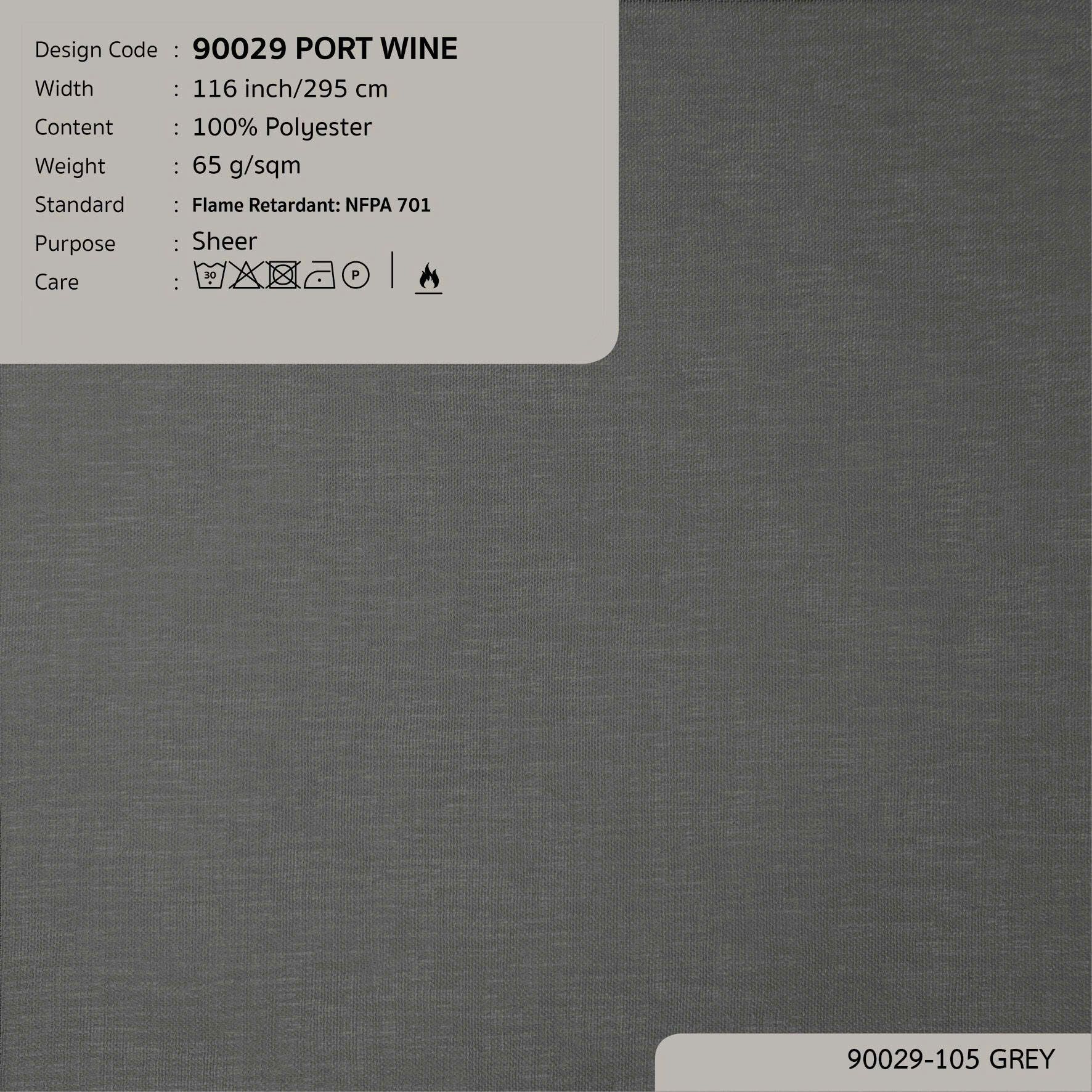 90029 vải màn rèm gió PORT WINE tại DOLCE Gallery