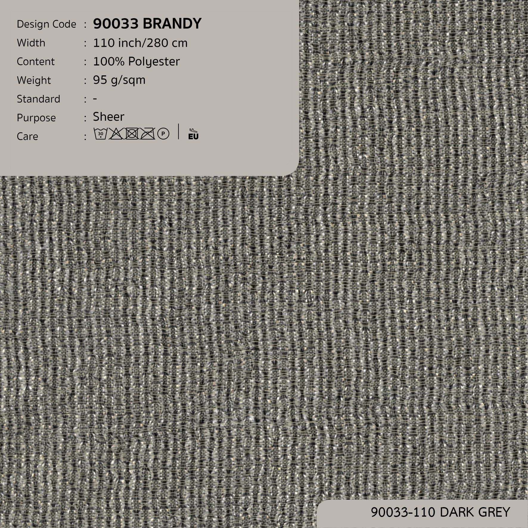 90033 vải màn rèm gió BRANDY tại DOLCE Gallery