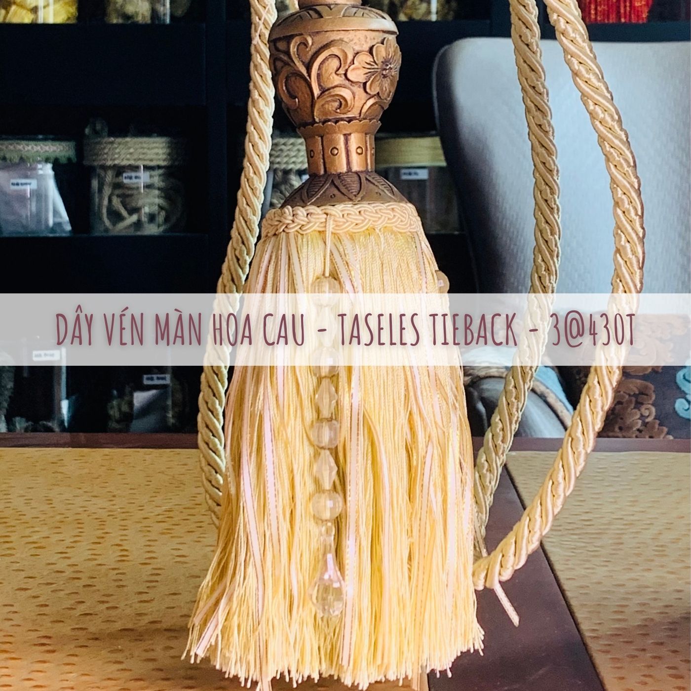 Dây Vén Màn Rèm Cửa DOLCE CASA