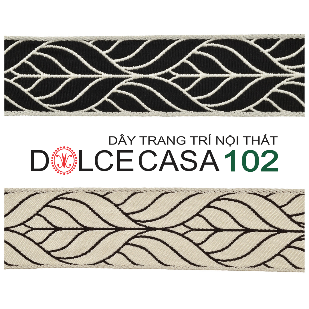  2024 dây trang trí BRASILIA 32033 dệt jacquard có sẵn tại nhà máy 