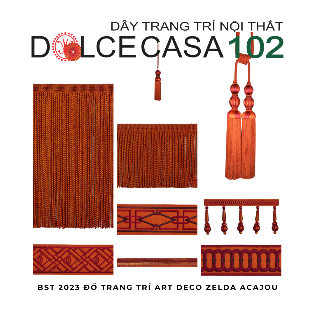 Art Deco 2023 ZELDA đồ trang trí Acajou có sẵn tại kho nhà SX