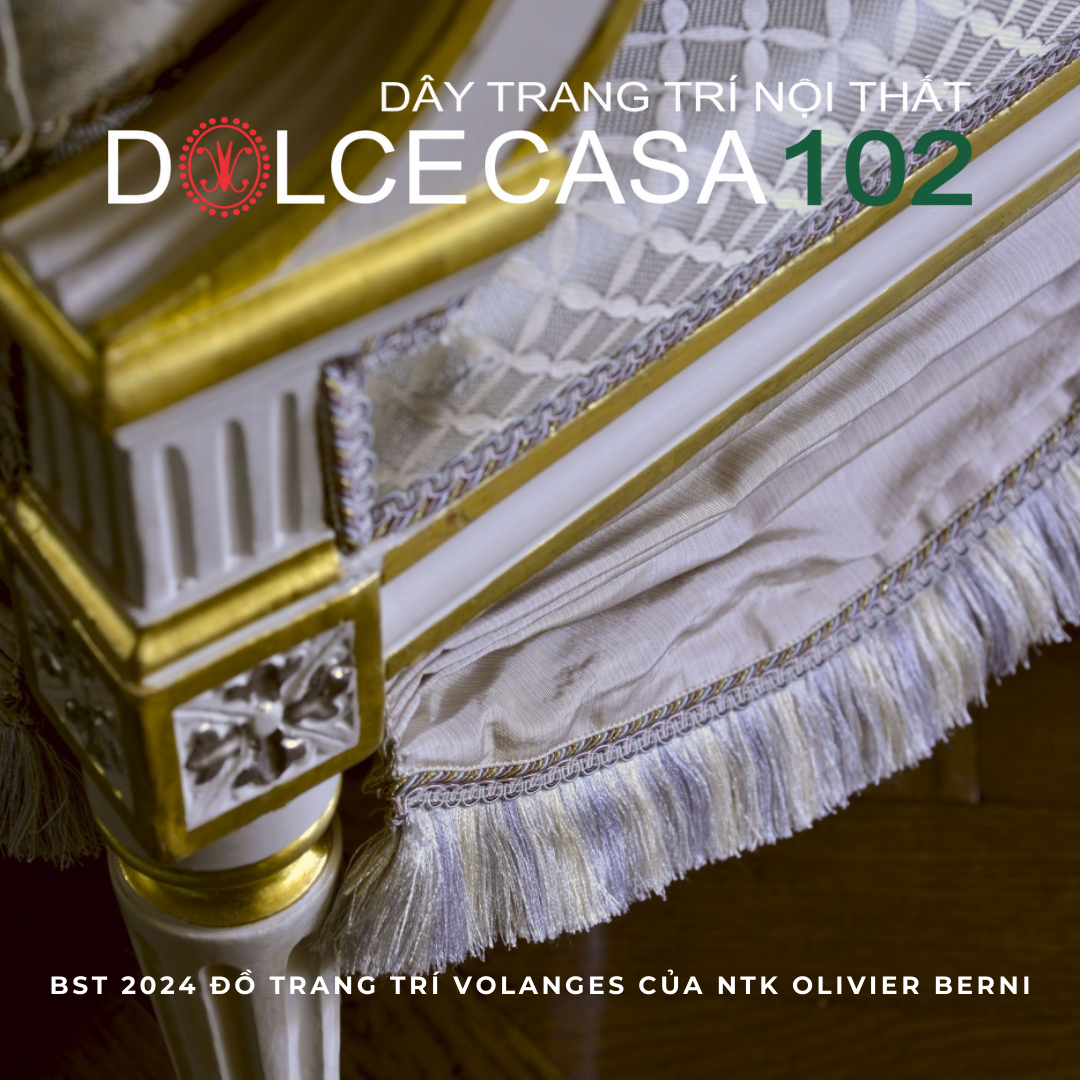 VOLANGES 2024 đồ trang trí của NTK Olivier Berni người Pháp