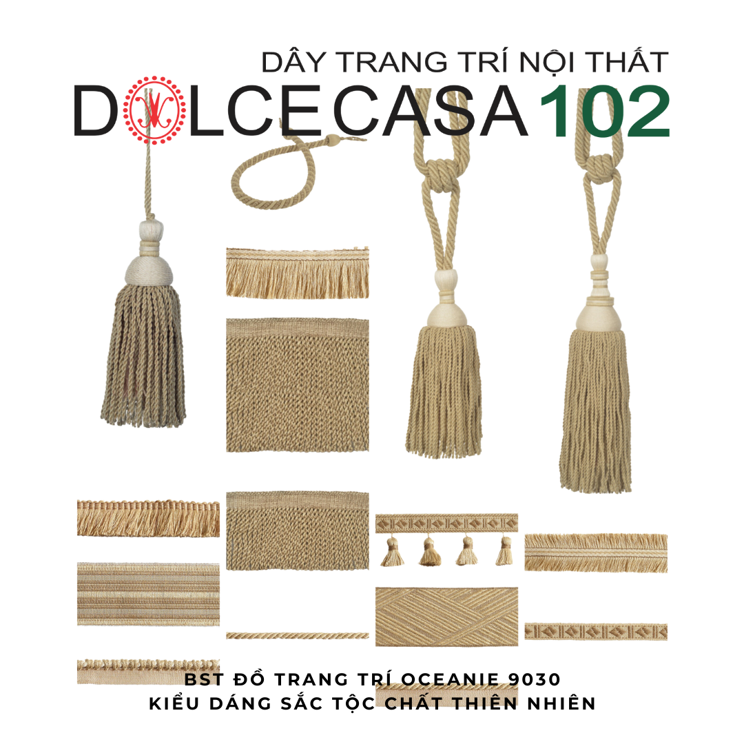 Y OCEANIE đồ trang trí kiểu dáng sắc tộc chất thiên nhiên 9030