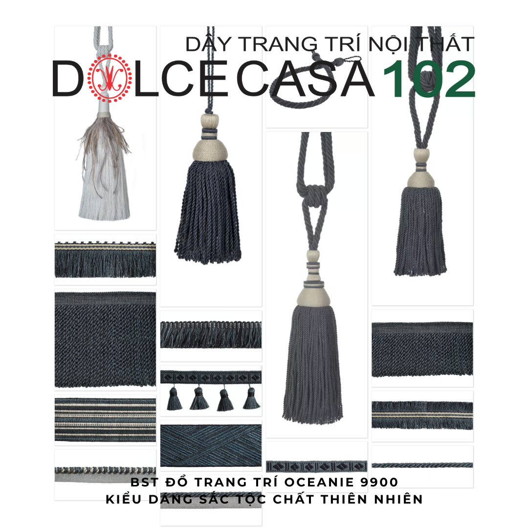 Y OCEANIE đồ trang trí kiểu dáng sắc tộc chất thiên nhiên 9900