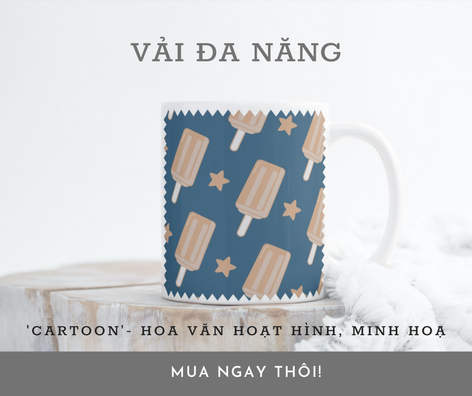 CARTOON NHÓM HOA VĂN VẢI ĐA NĂNG