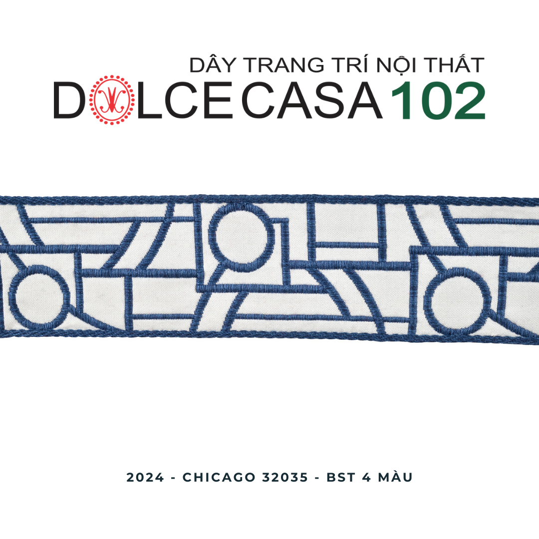  2024 dây trang trí CHICAGO 32035 có sẵn tại nhà máy 