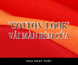  COTTON LOOK VẢI MÀN RÈM CỬA 