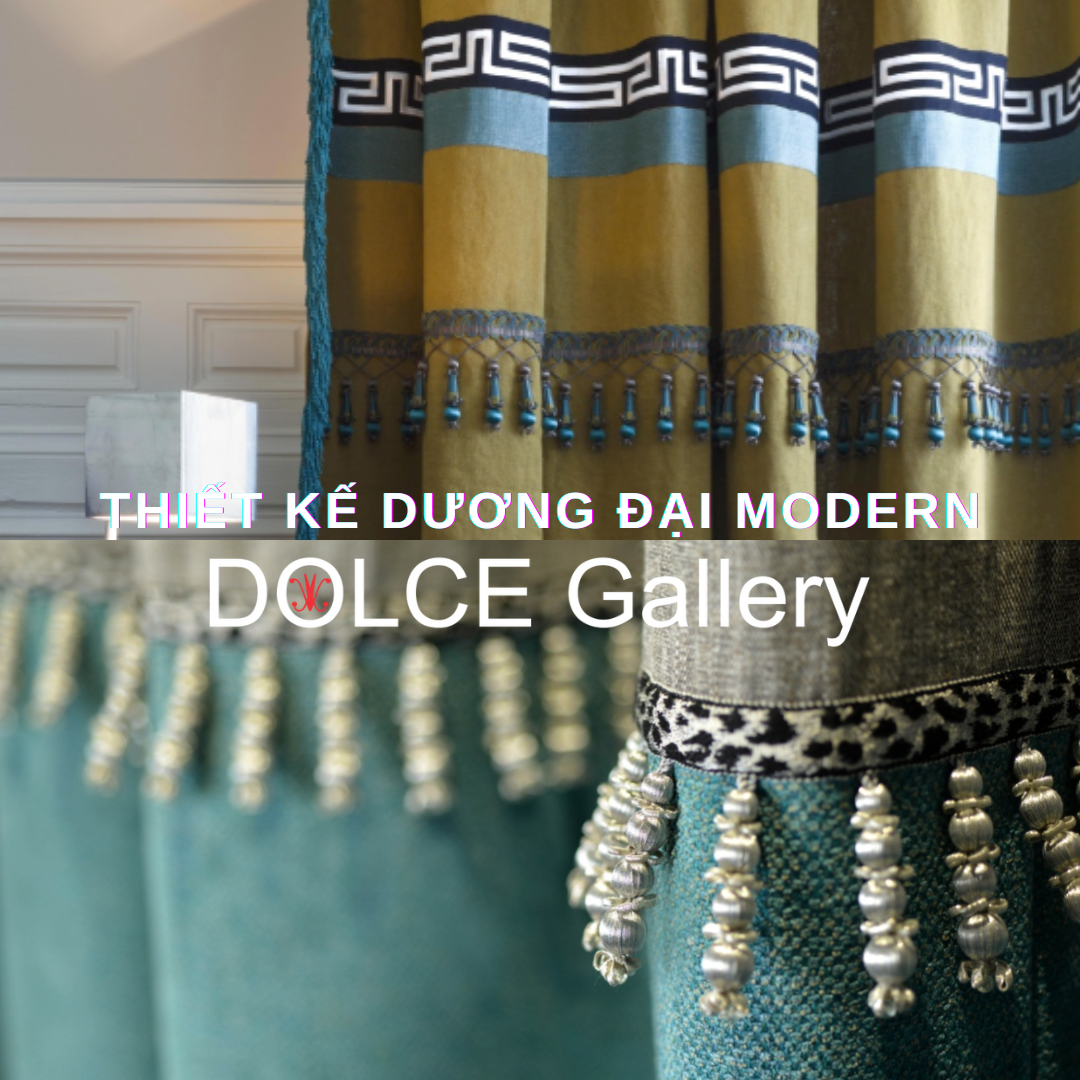 Gia công thiết kế màn viền trang trí trên Dolce Casa chuẩn khách sạn