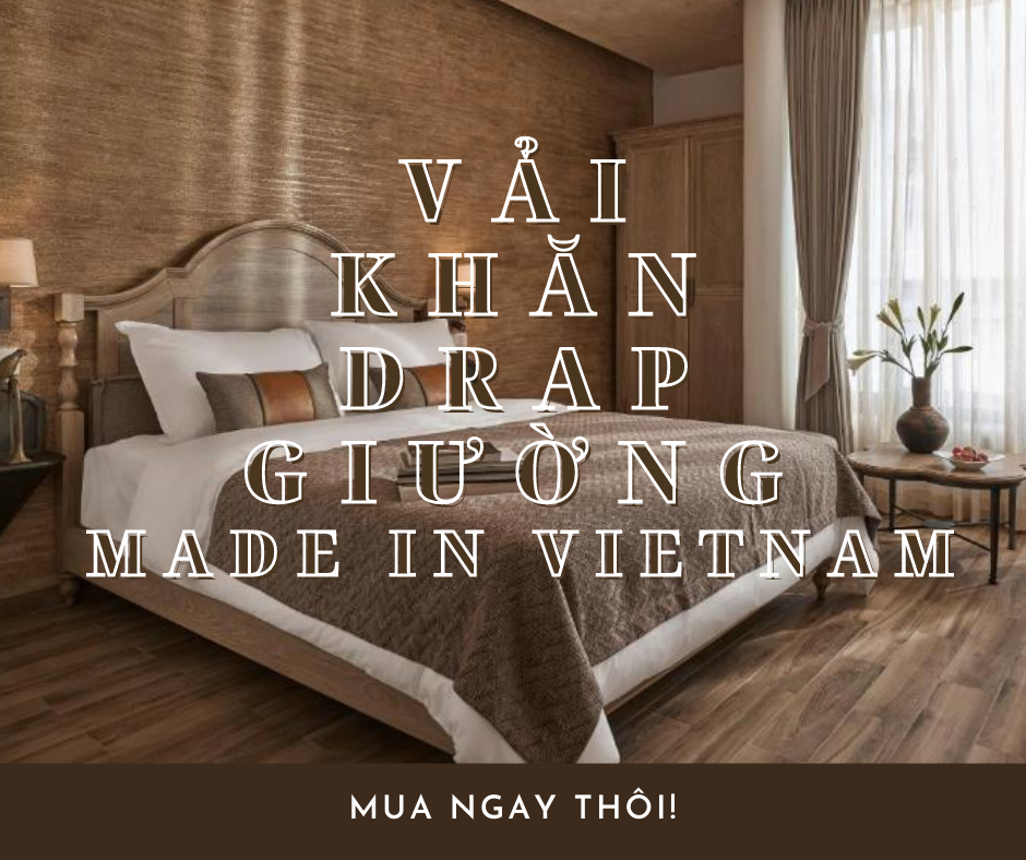 VẢI KHĂN DRAP GIƯỜNG COTTON dolcecolor