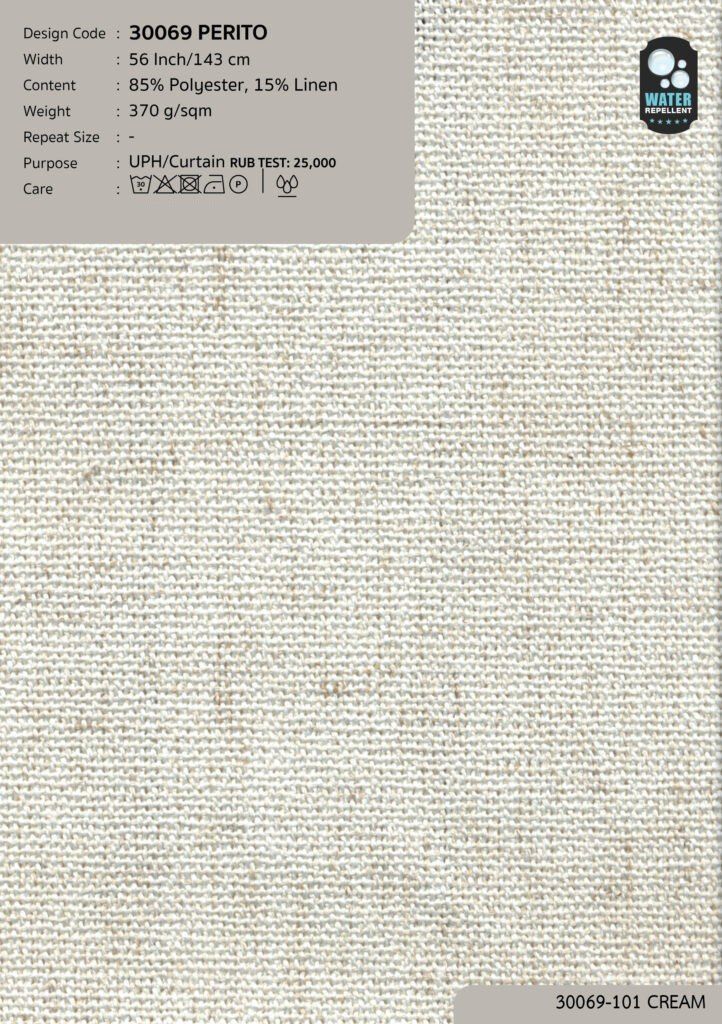 Vải đa chức năng may màn bọc nệm 2024 LINEN LOOKS
