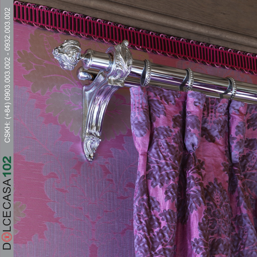 LOUIS XV FLEUR HỆ THỐNG CÂY MÀN THAU CỔ ĐIỂN MẠ CRÔM