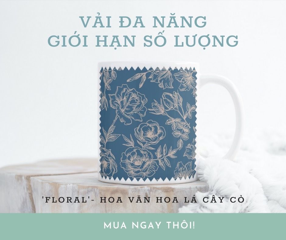 VẢI ĐA NĂNG HOA VĂN FLORAL